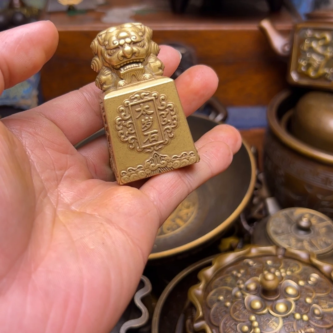 精美铜器，点击下单