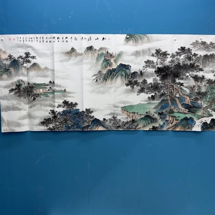 乡***人国画绘画作品请欣赏展示