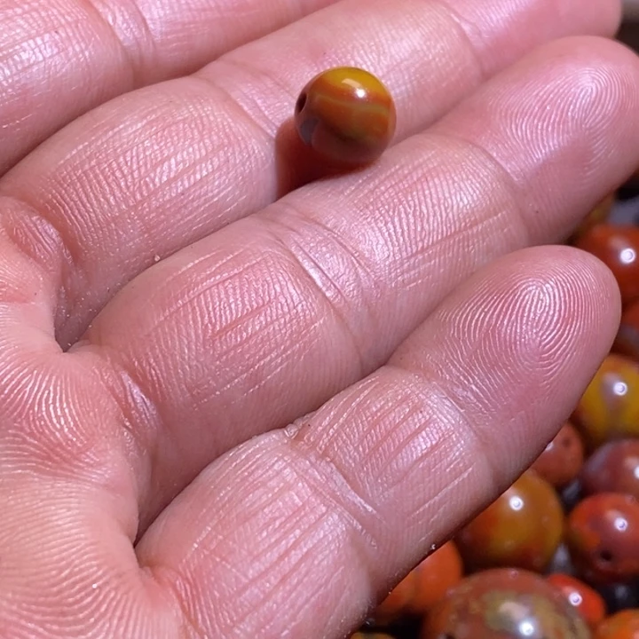 玛瑙/玉髓战国红单珠未镶嵌n****e