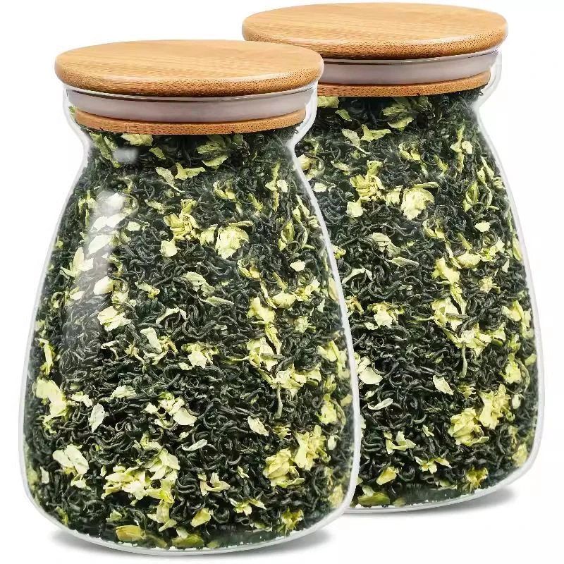 四川茉莉花茶飘雪特级浓香型茶叶2025新茶茉莉花茶茶包奶茶店罐