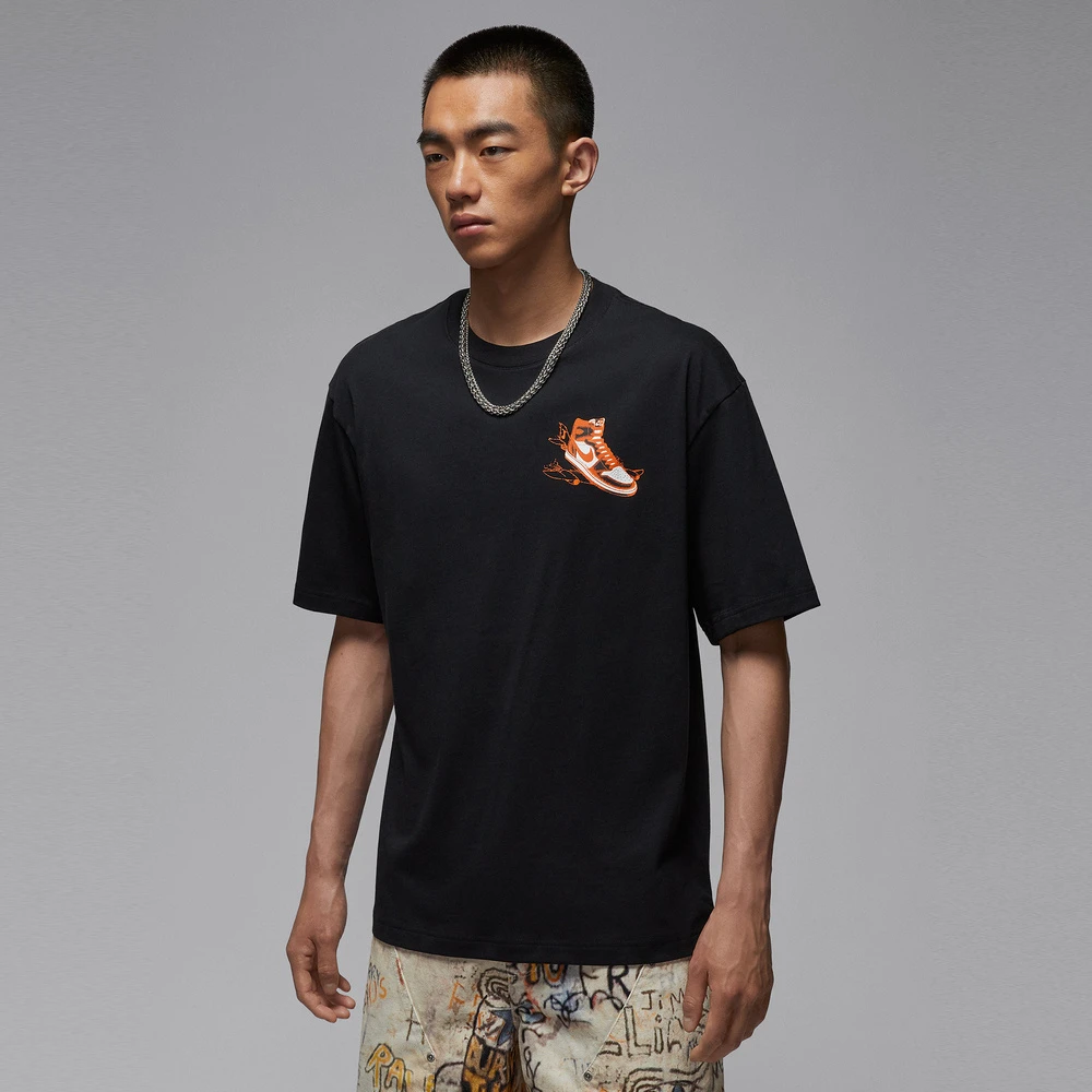 NIKE耐克2025男子M J NC AJ1 AD SS CREW针织无领短T恤HQ8973-010