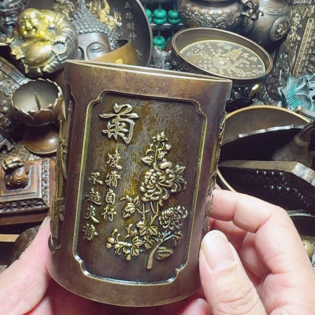 铜器摆件收收藏藏