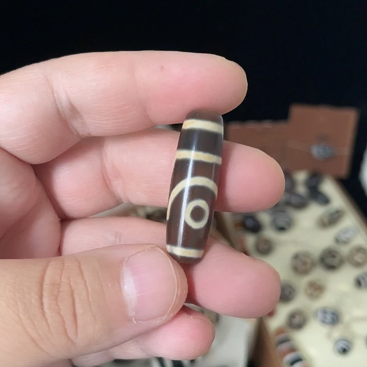 玛瑙/玉髓未镶嵌二目鬼眼