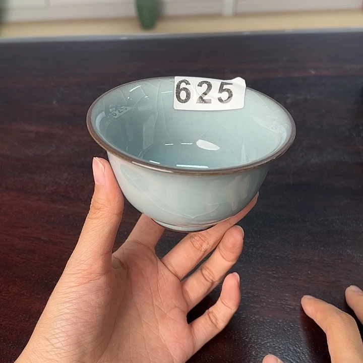 龙泉云间青瓷小米茶器
