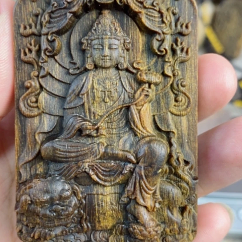 【闪购商品】木?*?芽庄文殊菩萨配养香罐