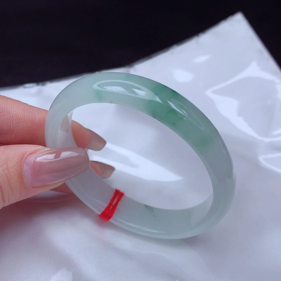 翡翠手镯未镶嵌手镯54贵妃