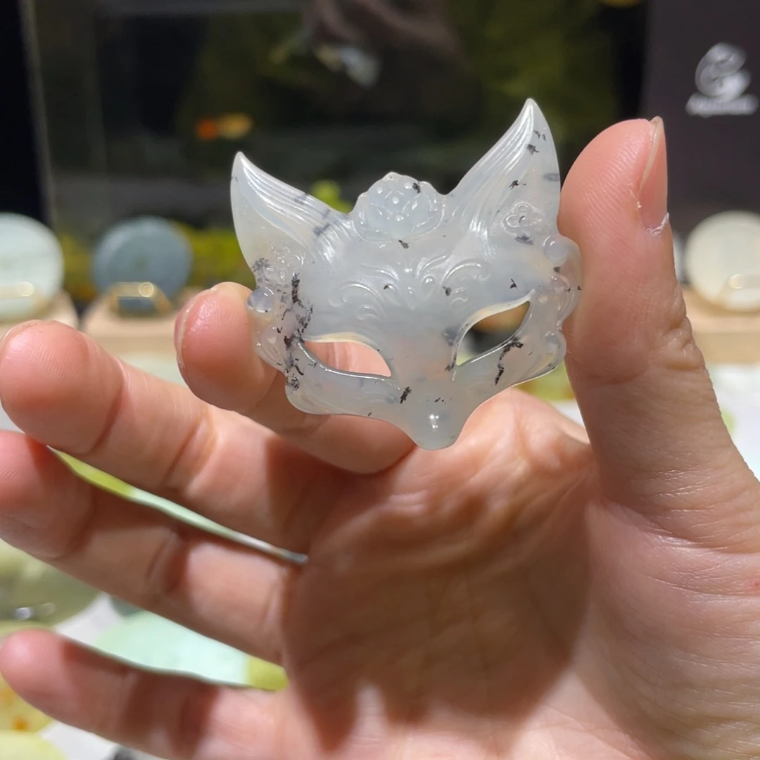 岫玉未镶嵌颈饰29