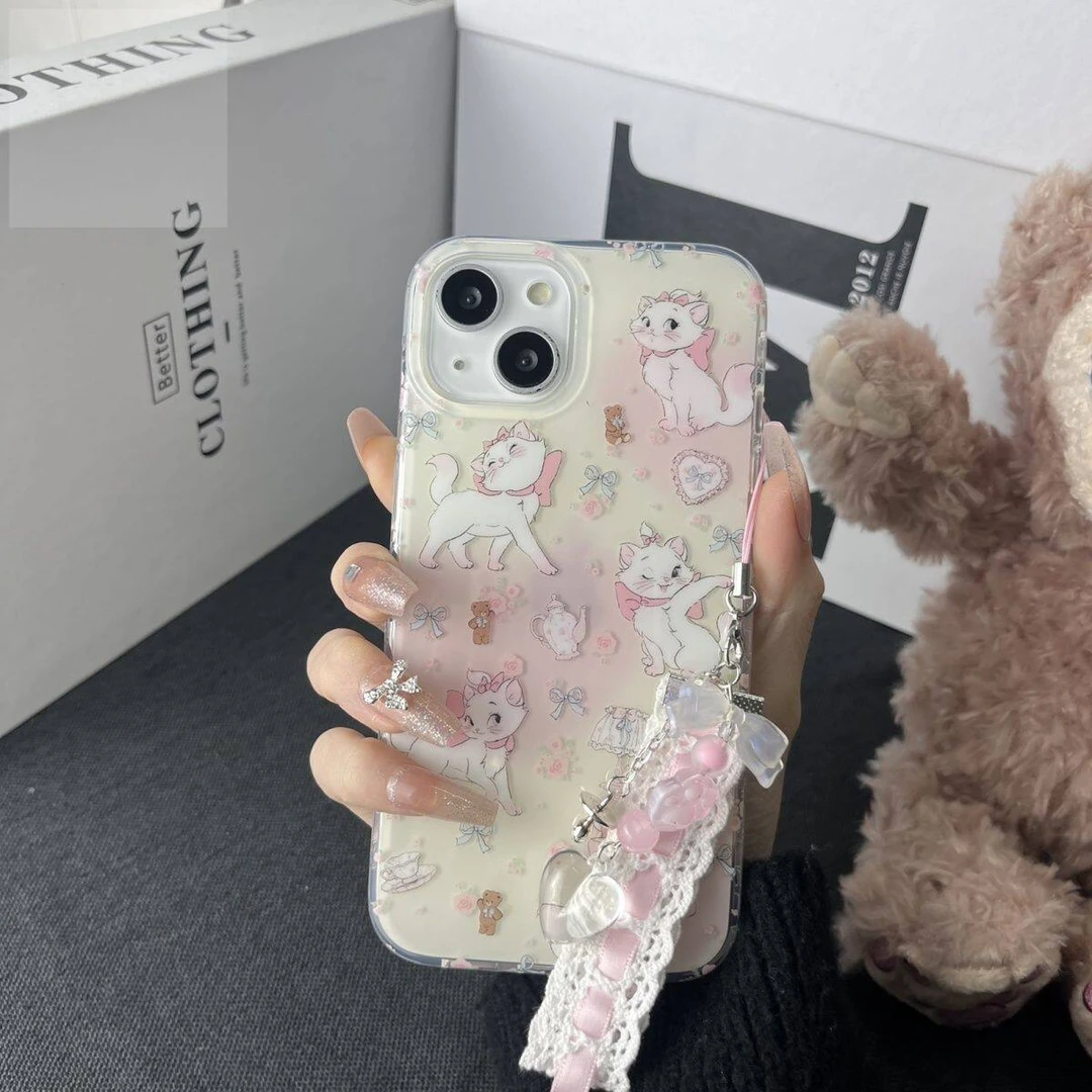 适用苹果15手机壳12/13/14ProMax卡通iPhone16/INS风15Plus网红xr