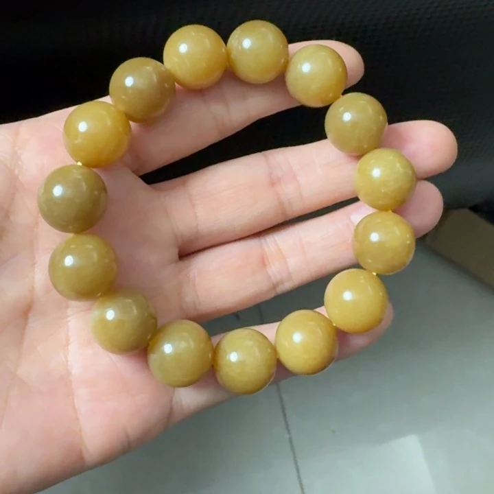 和田玉未镶嵌颈饰糖玉14