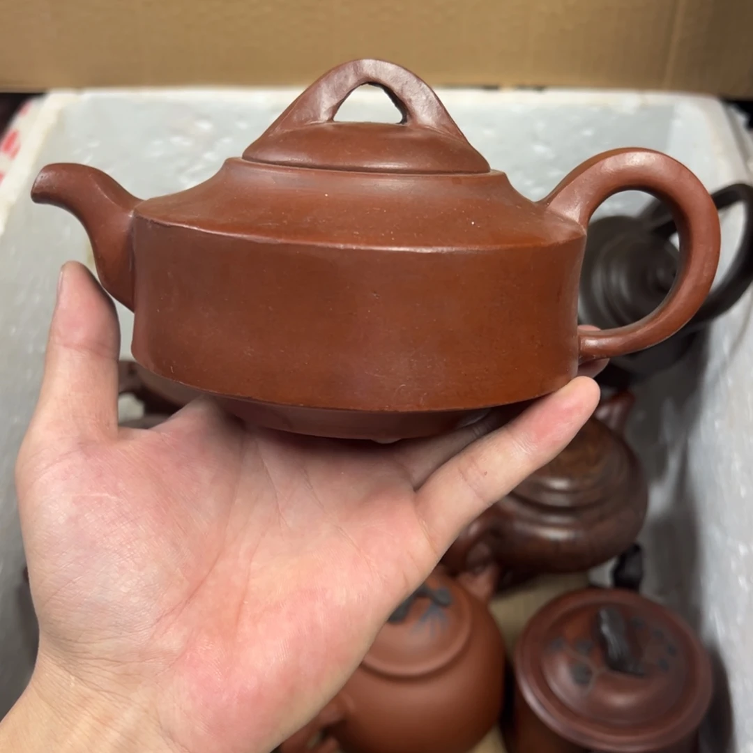 紫砂茶壶宜兴原矿紫砂壶500毫升容量