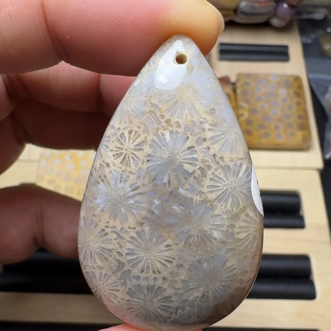 硅化玉未镶嵌纯天然色有机玉石保真惹