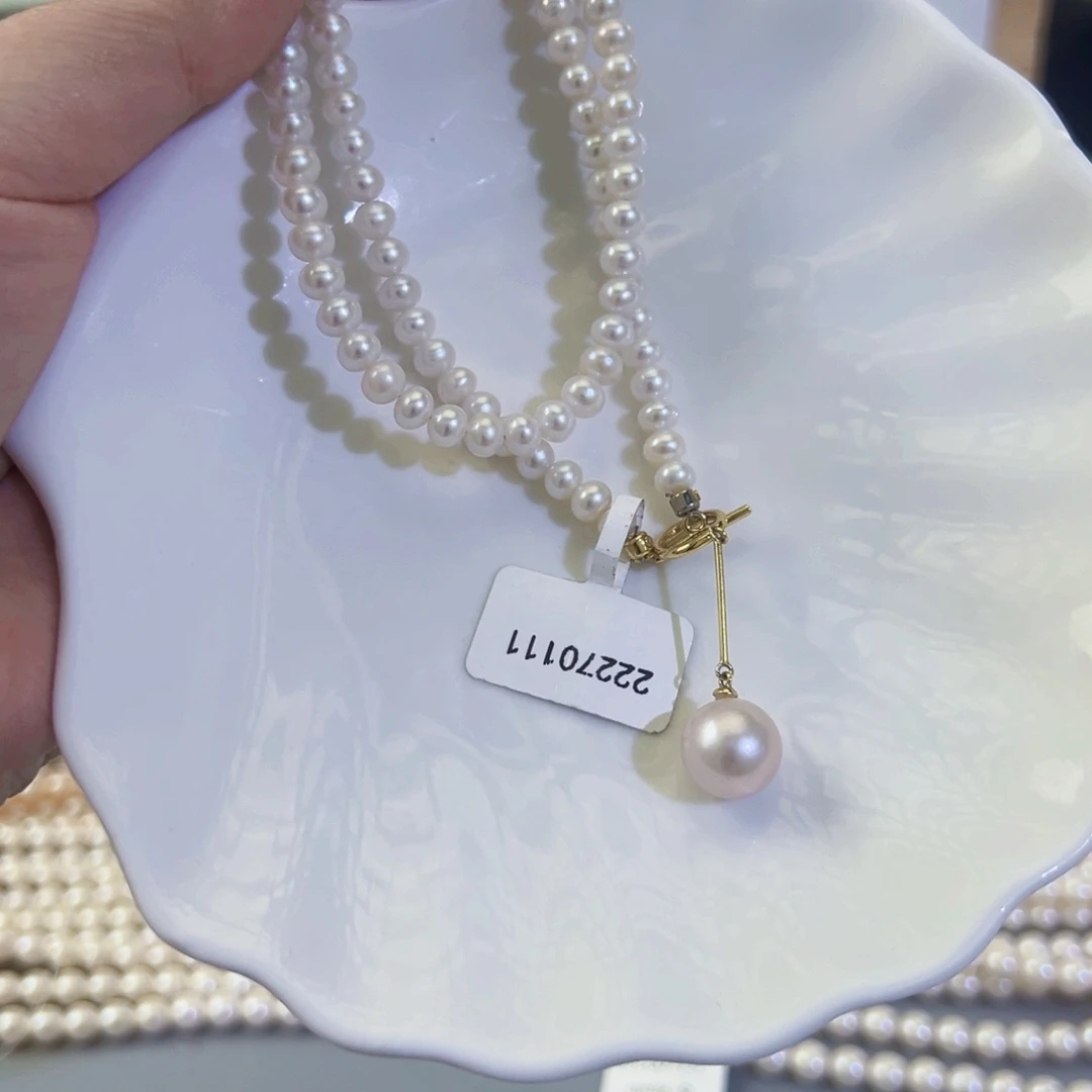 淡水珍珠手串项链耳饰吊坠未镶嵌