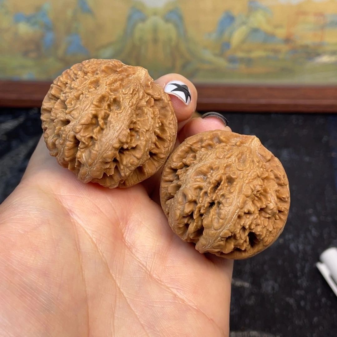 文玩核桃把件53号53