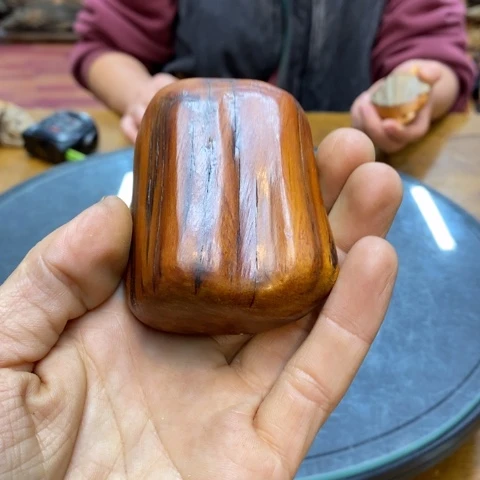 柏木（崖柏）半*心太行崖柏陈化料摆件