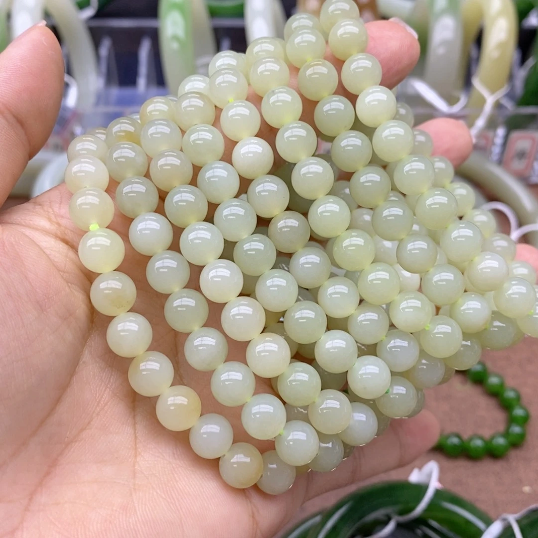 手串未镶嵌和田玉卡8