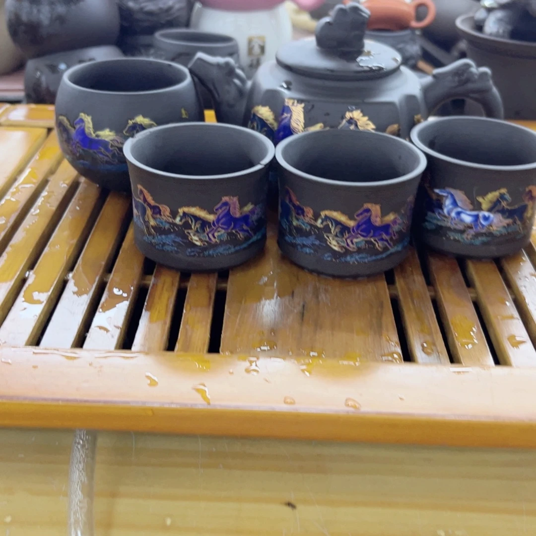 马到成功一壶四杯三客一主