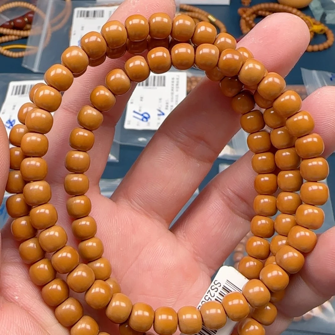 手串橄榄核老挝SS级核尖极限弧尺寸6.6