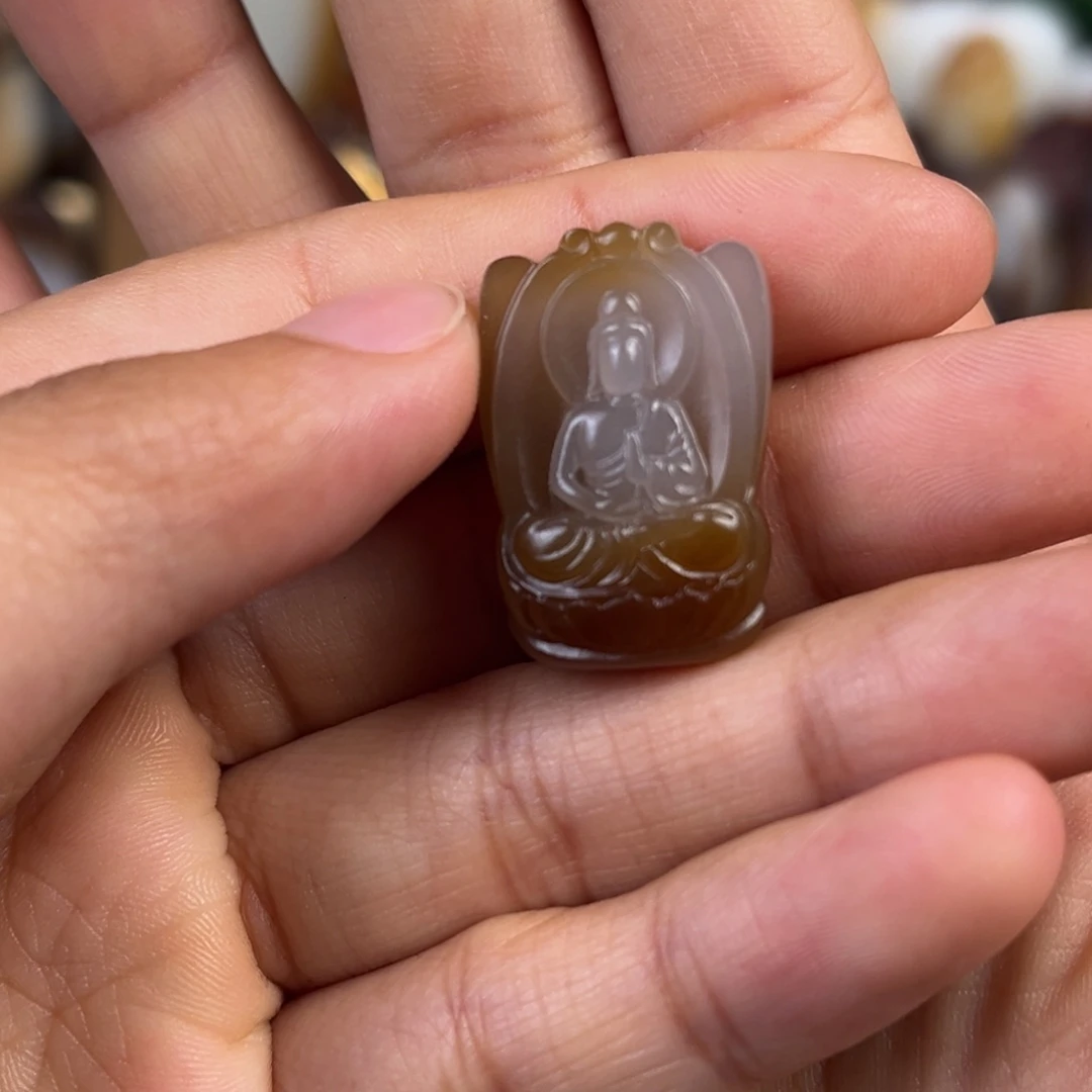 手链未镶嵌和田玉（糖玉）