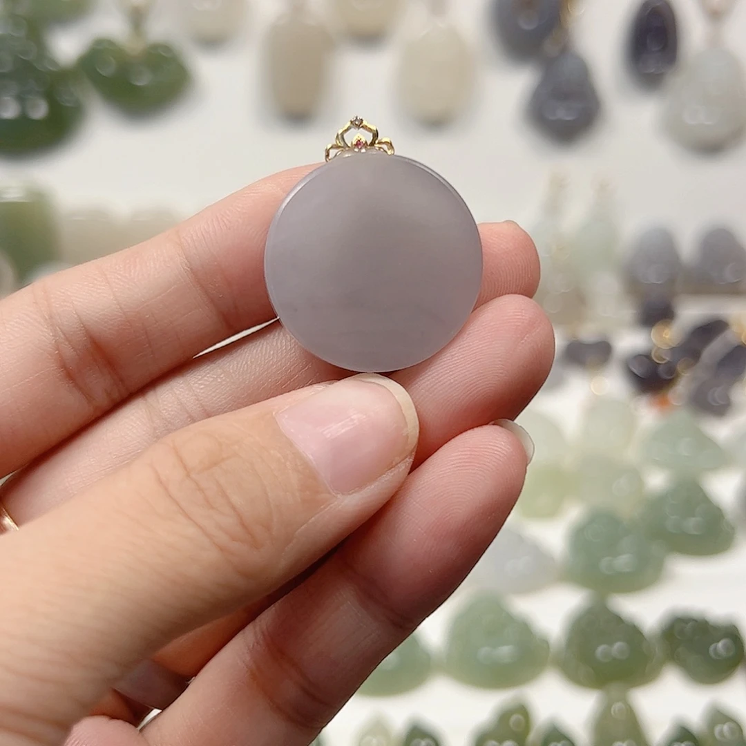 颈饰未镶嵌和田玉木**你