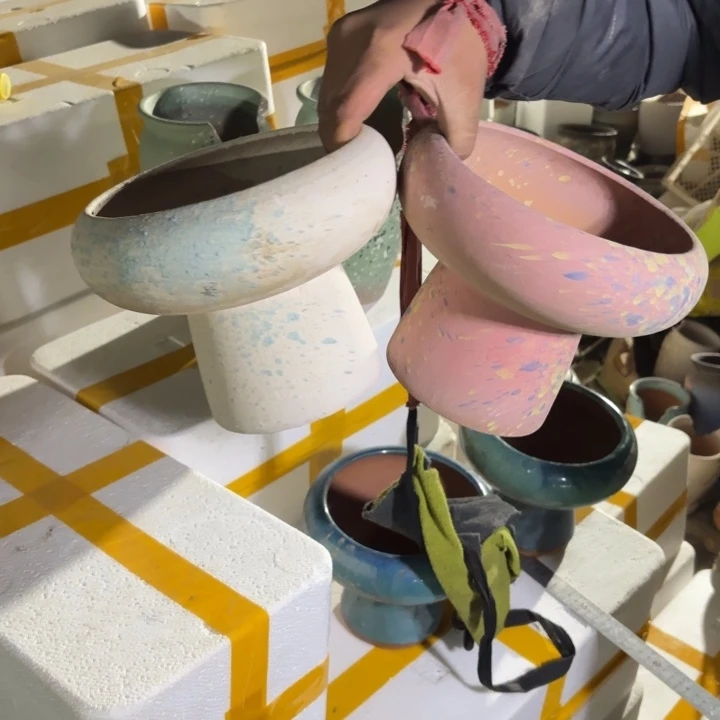 红陶口径 高度 花盆 17 18