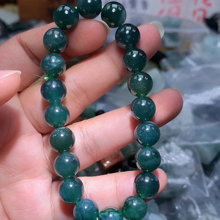 翡翠未镶嵌颈饰保真天然a货翡翠