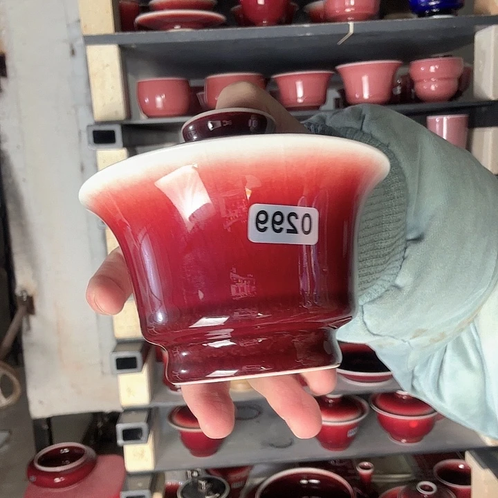 瓷片景德镇郎红陶瓷