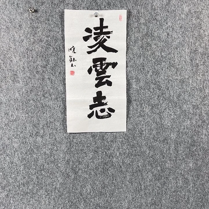 书法张晓钰二平凌云志