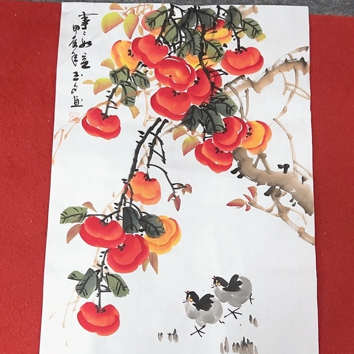 国画老师纯手绘作品欣赏