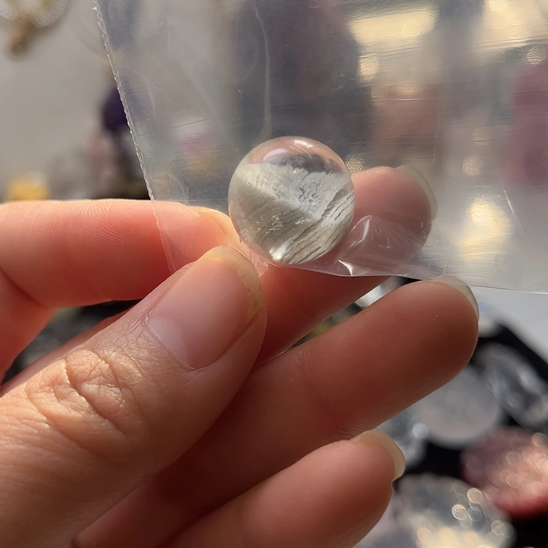 颈饰银S925镶嵌水晶潇****菌千层014