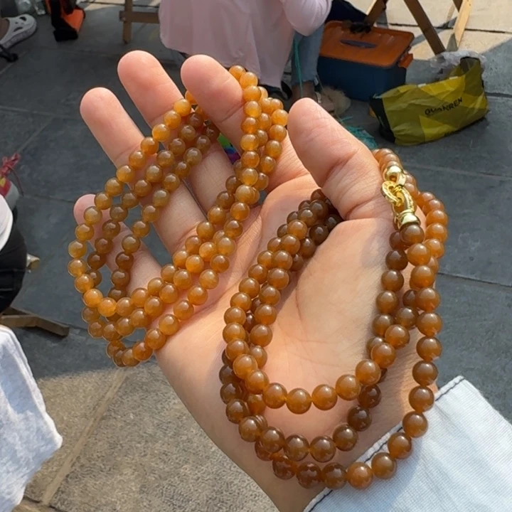 和田玉未镶嵌颈饰新疆且末糖豹哥F多样性拍一发一