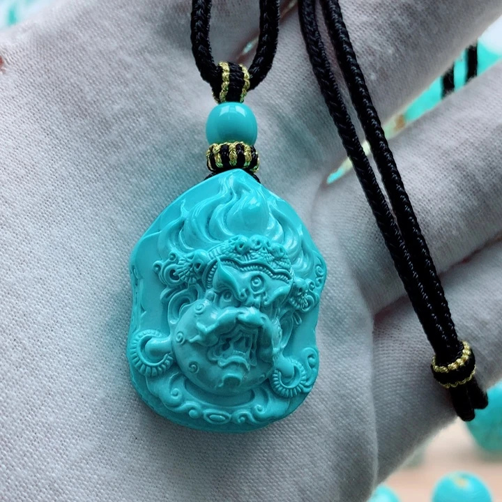 绿松石未镶嵌大黑天