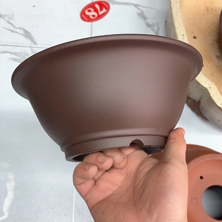 紫砂花盆紫砂的味道很好