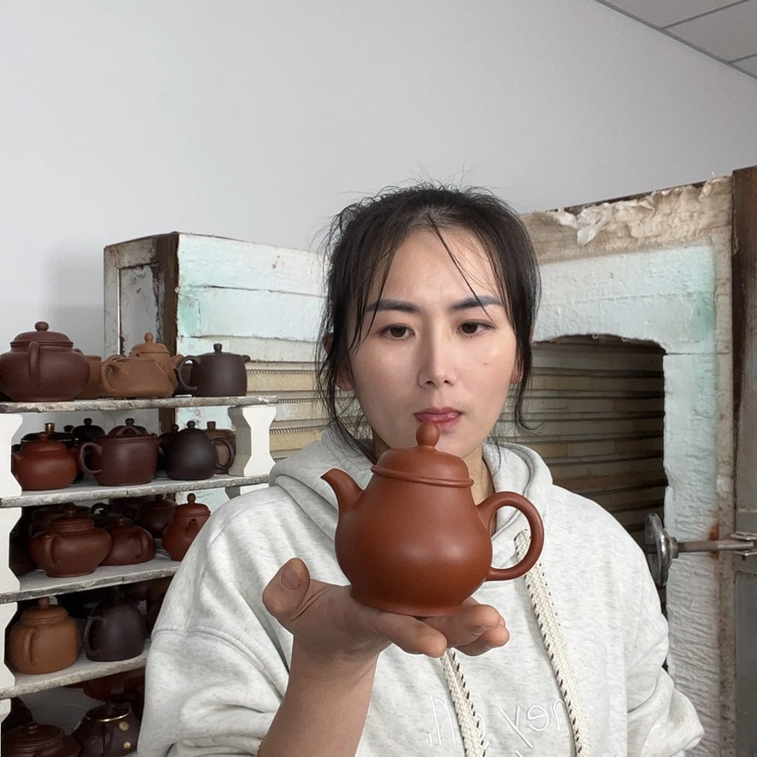 用***2紫砂茶壶原矿紫砂