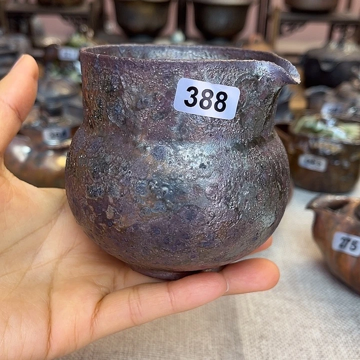 裸柴烧陶瓷手工茶器
