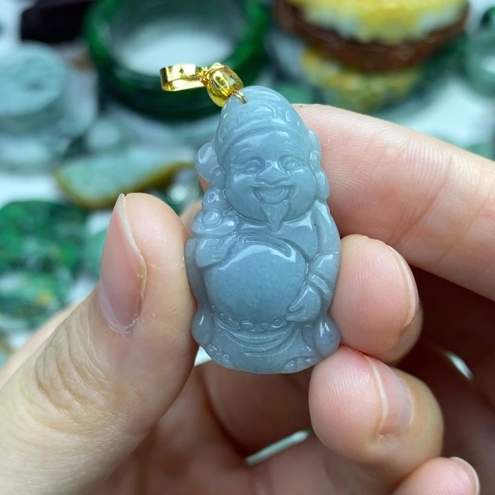 颈饰未镶嵌翡翠吊坠