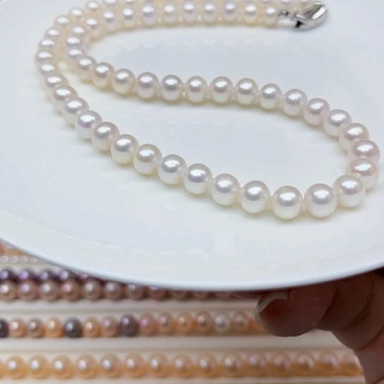 淡水珍珠项链未镶嵌