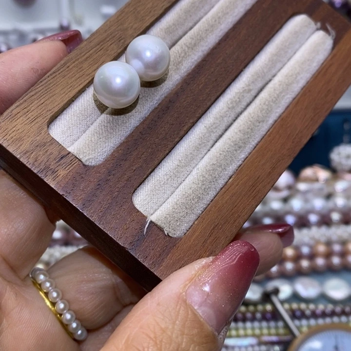 珠宝首饰淡水珍珠银S925镶嵌