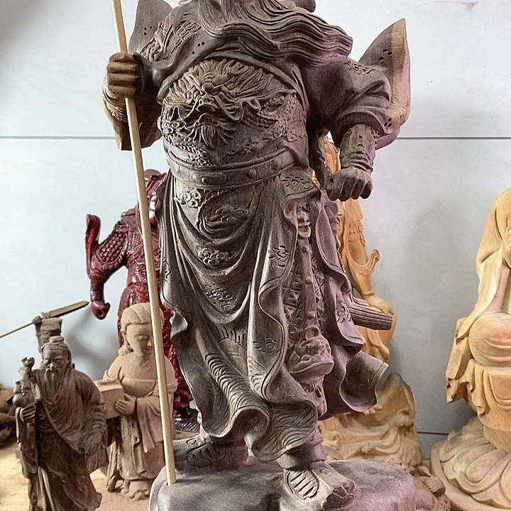 木久**语木雕工艺美术作品
