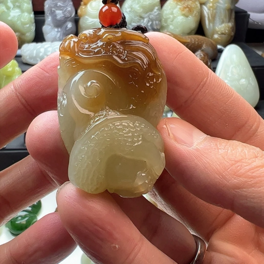 和田玉挂件未镶嵌