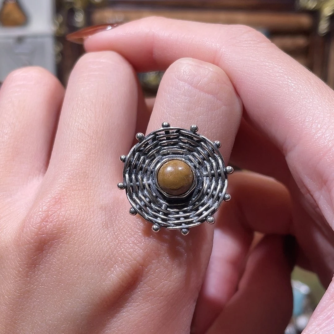 925银原创设计戒指