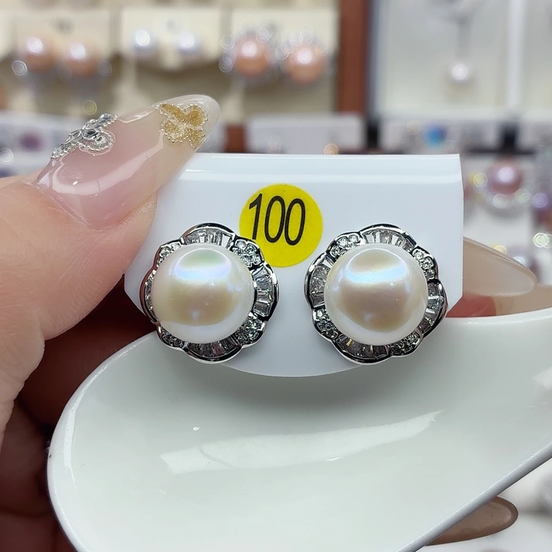 耳饰未镶嵌淡水珍珠F