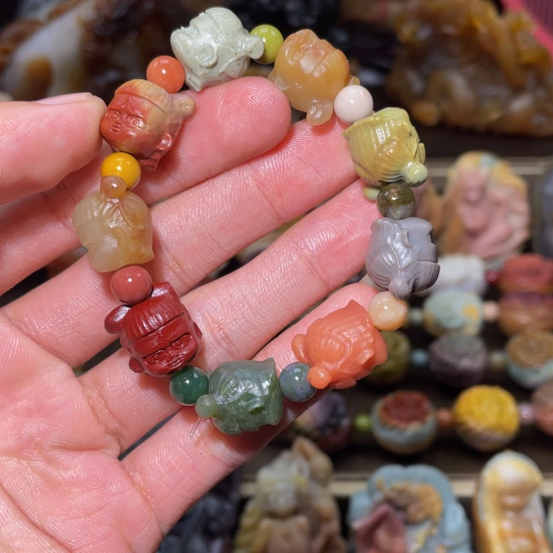 未镶嵌手串石英质玉