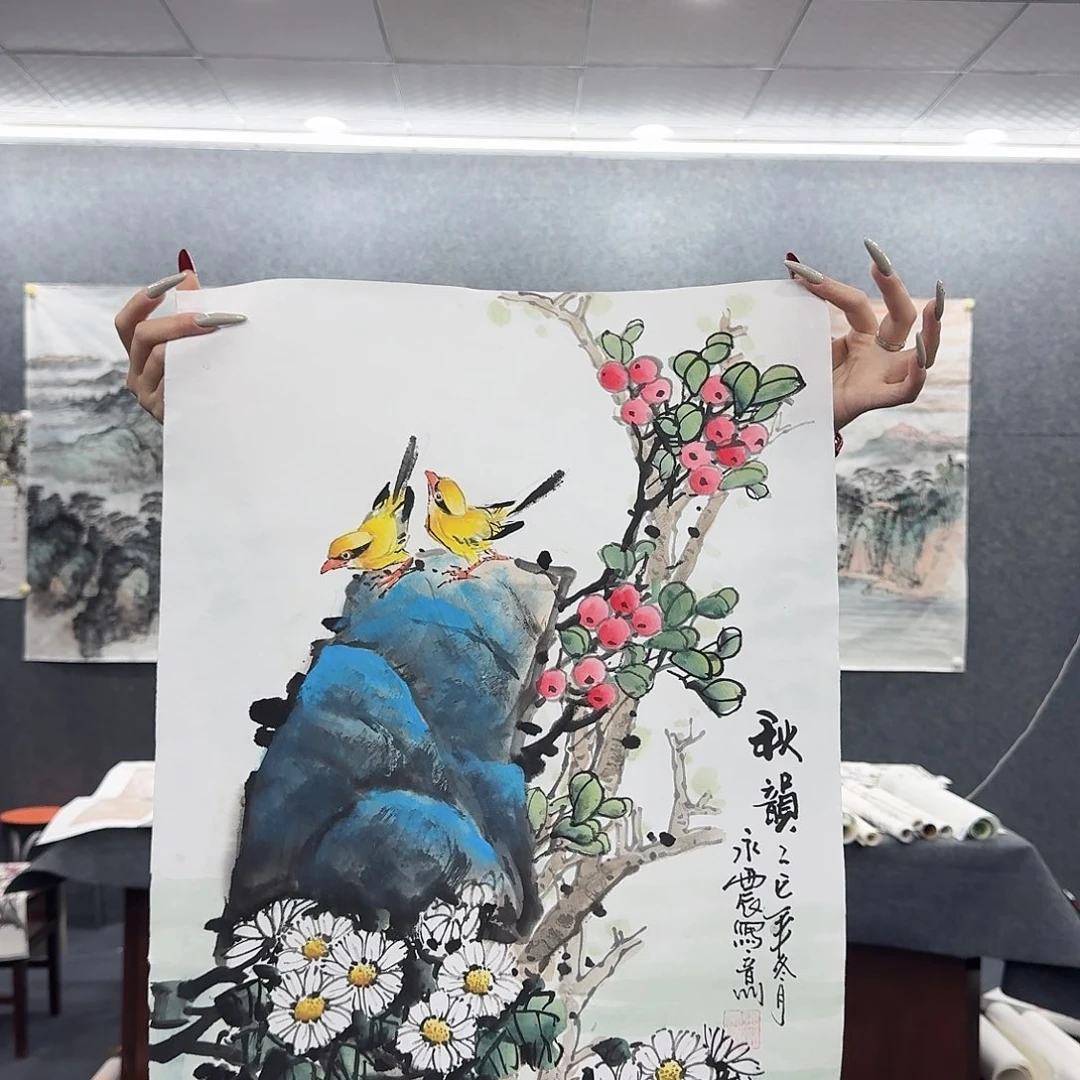 国画国画手绘原创