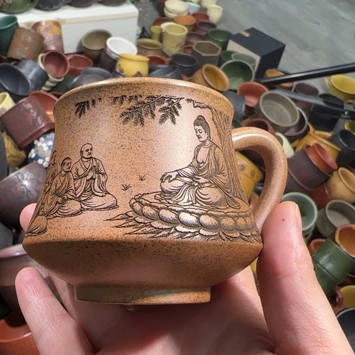 茶杯紫砂全手工紫砂