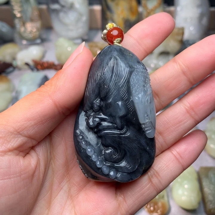 和田玉挂件未镶嵌