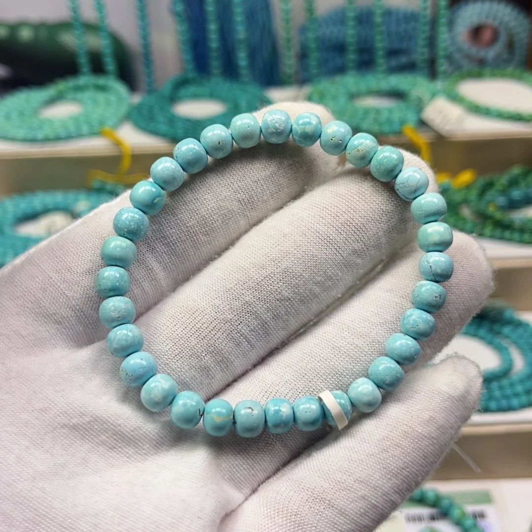 绿松石未镶嵌手链