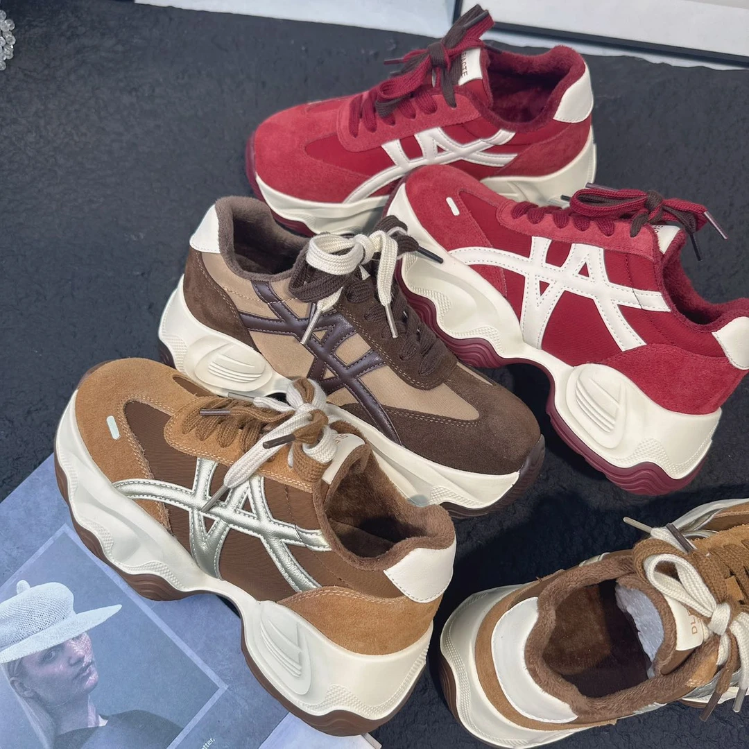 秋冬老爹鞋时尚百搭潮流ins休闲保暖舒适9800