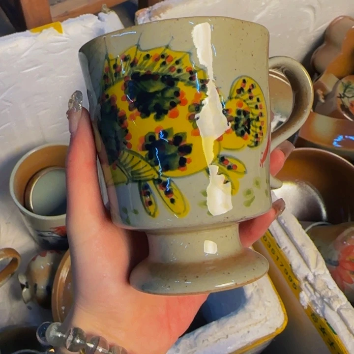 瓷片景德镇陶瓷手工手绘