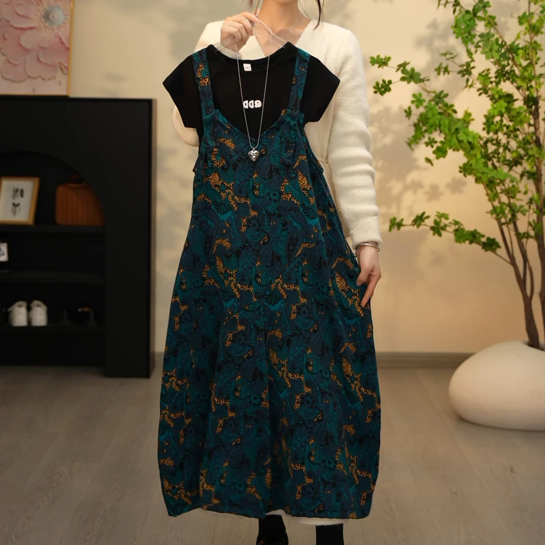 【涵妈推荐】2025女童夏季背带裤0装套韩系度假风背带裤两件套