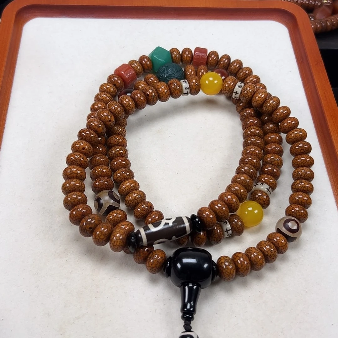 扎***勒星月菩提吊坠星月